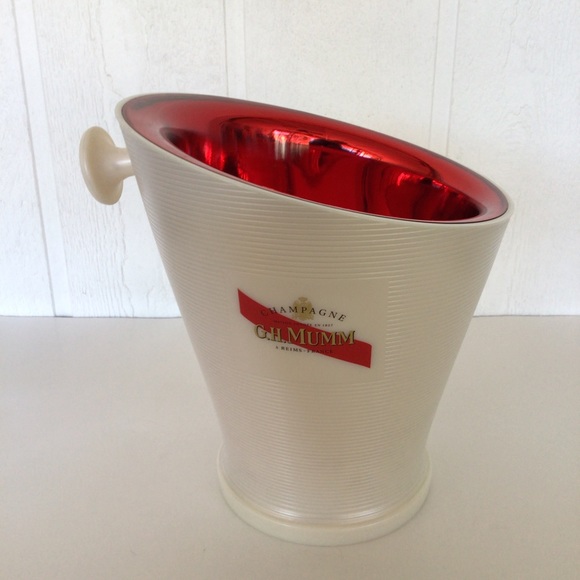 RARE G.H. MUMM CHAMPAGNE ICE BUCKET - Picture 3 of 10